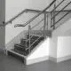Tay vịn cầu thang inox tròn