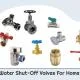 Types Of Water Shut Off Valves