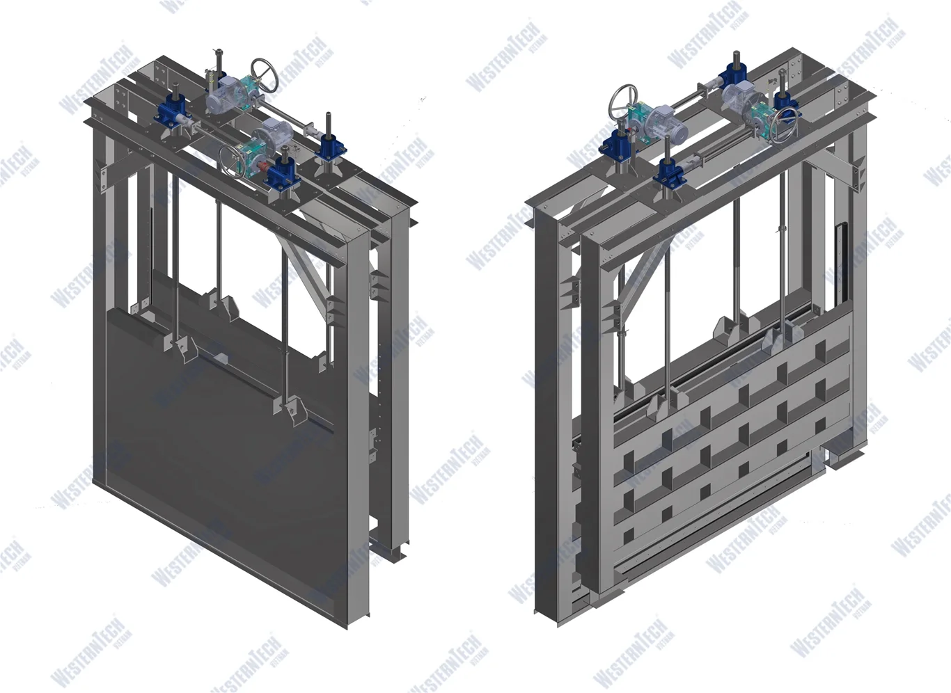 Hình ảnh van được lắp đặt thực tế