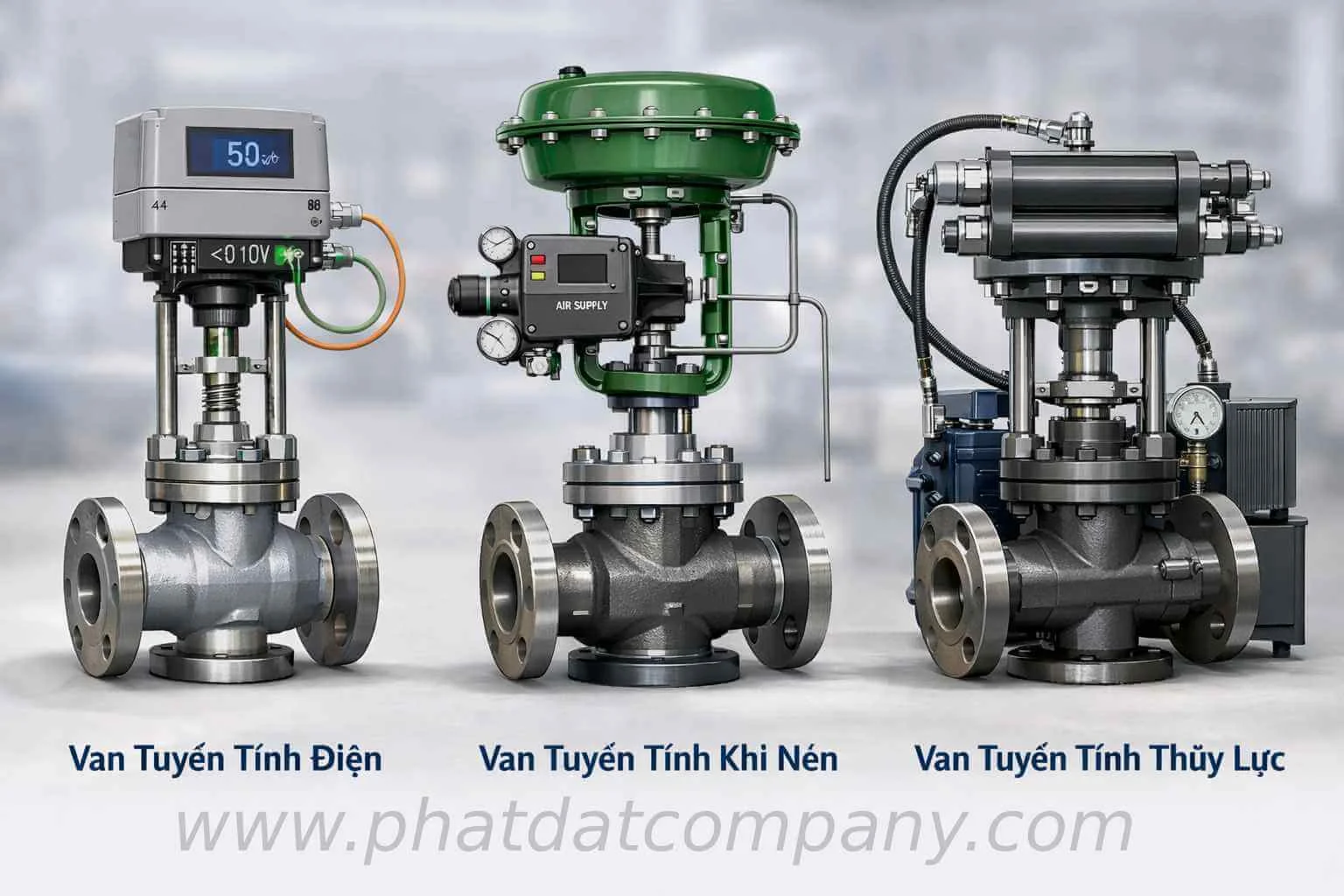 Hình ảnh van thủy lực tuyến tính