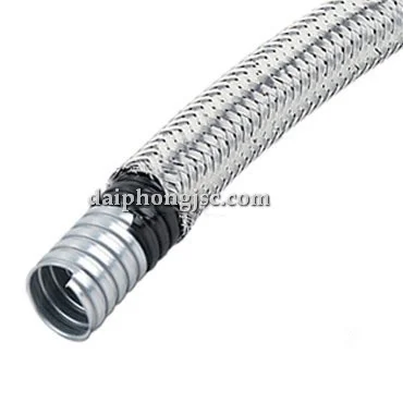 Ống ruột gà lõi thép bọc lưới là một loại
