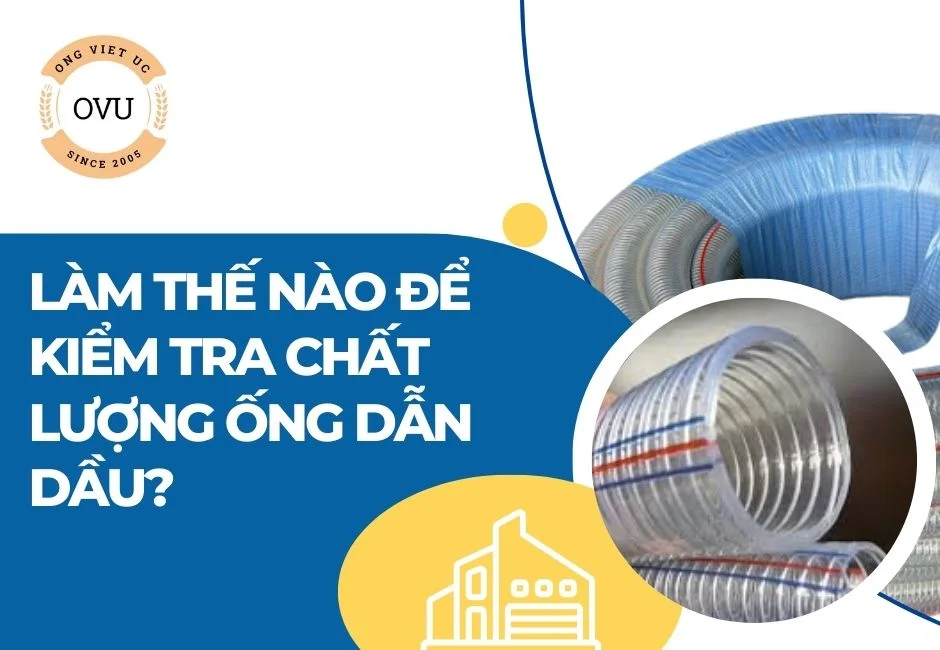Trước tiên, kiểm tra chất lượng của Đai nối ống trước khi sử dụng