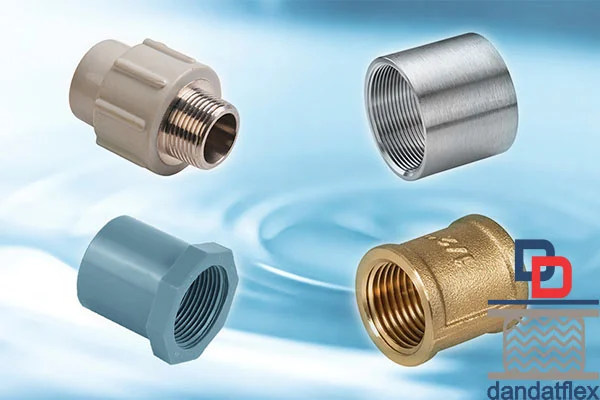 Cấu tạo của Manchon inox gồm hai đầu mảnh manchon