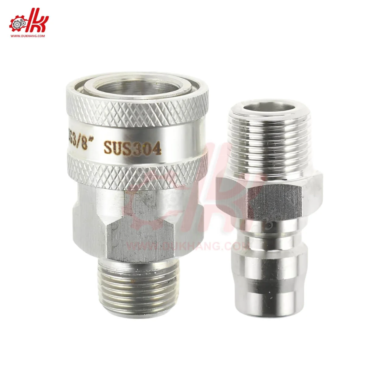 Khớp nối thường được làm từ chất liệu inox chất lượng cao như inox 304