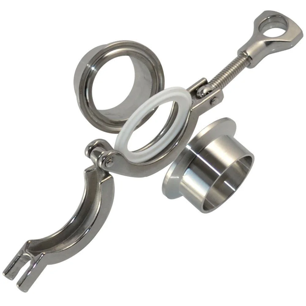 Clamp inox thường được làm từ chất liệu inox