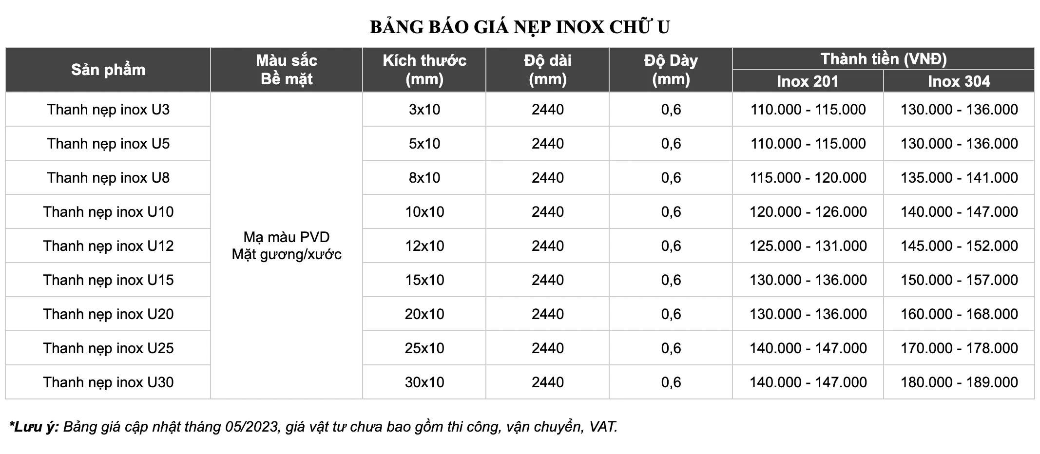 Hình ảnh tham khảo