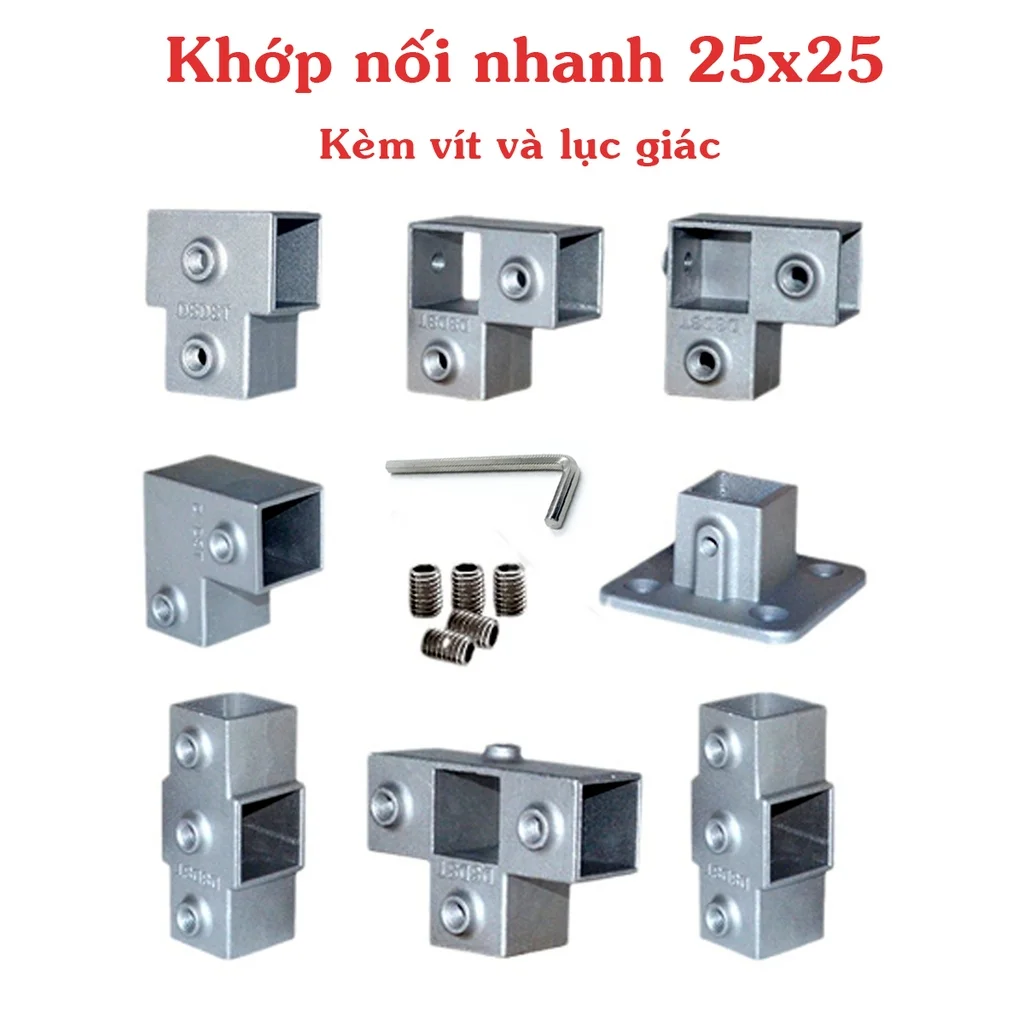 Khớp nối thép thường được sử dụng trong các ngành công nghiệp như hóa chất