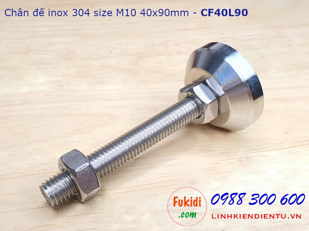 Chân đế inox được ứng dụng rộng rãi