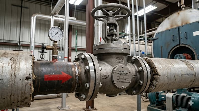 Gate check valve là gì? Cấu tạo, nguyên lý và cách chọn đúng