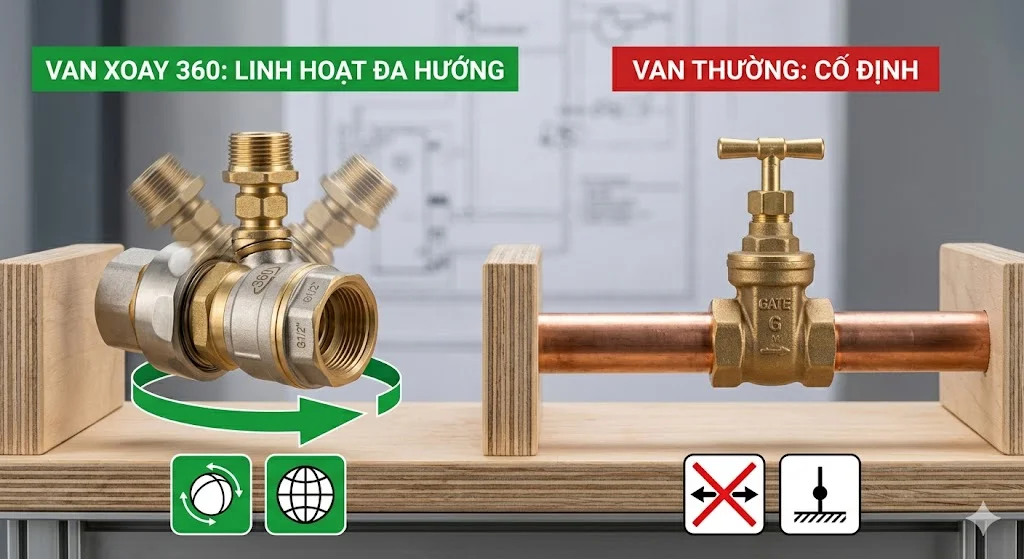 So sánh Van 360 và Van thường