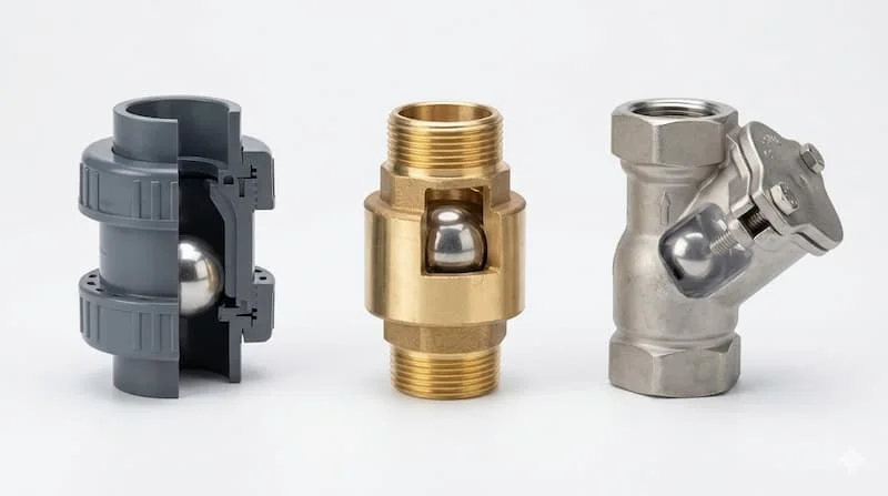 Tổng quan ball check valve