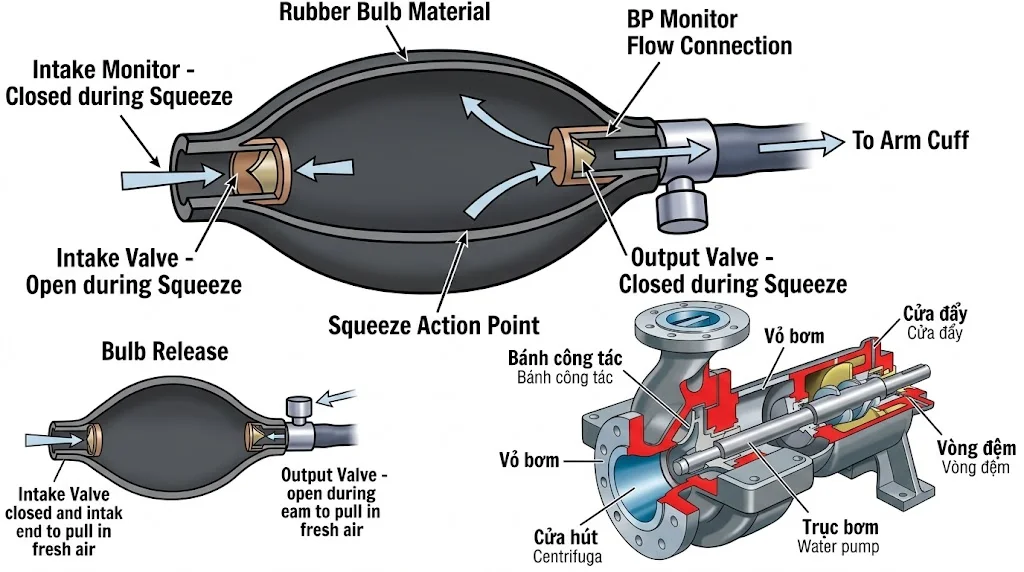 Phân loại bơm B P phổ biến trên thị trường