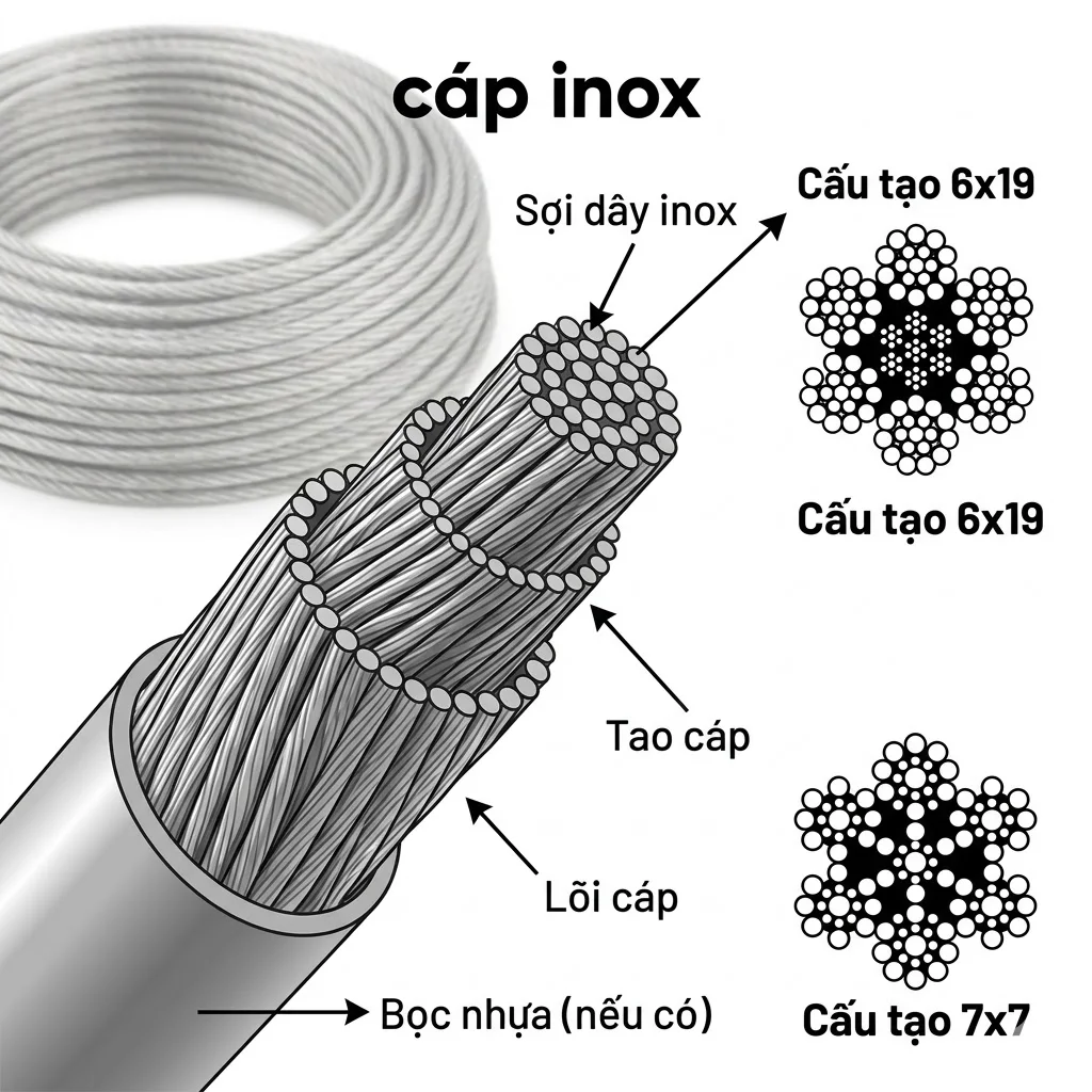 Phân loại cáp phổ biến