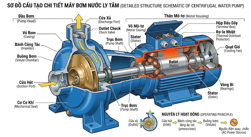 Các yếu tố ảnh hưởng đến giá máy bơm Water Pump