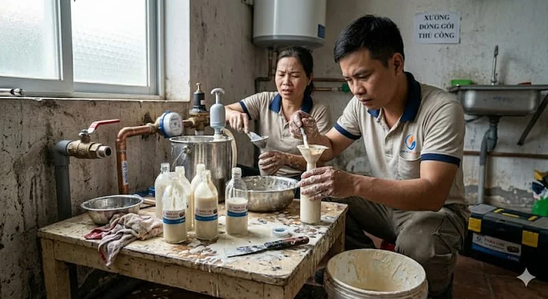 Thiết bị hỗ trợ chiết rót chất lỏng