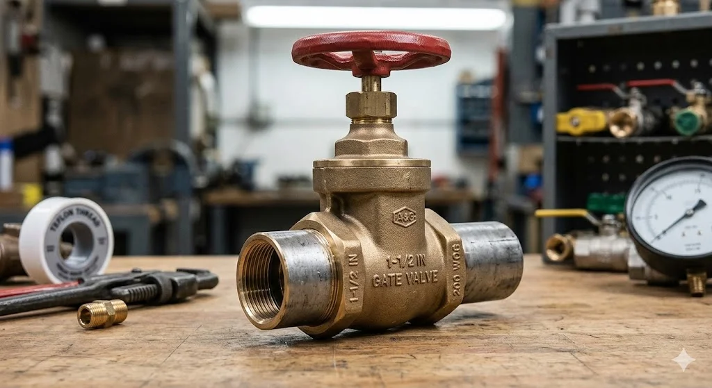 Brass gate valve 112 là gì và đặc điểm nổi bật