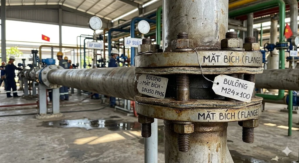 Các thành phần chính của bộ bulong bích