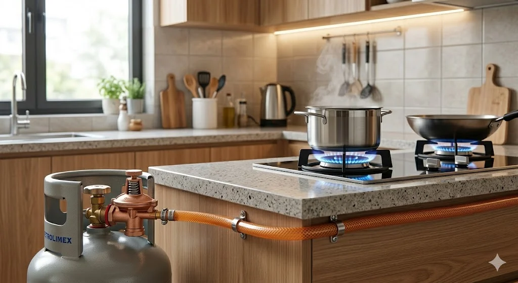 Nguyên lý hoạt động của van gas