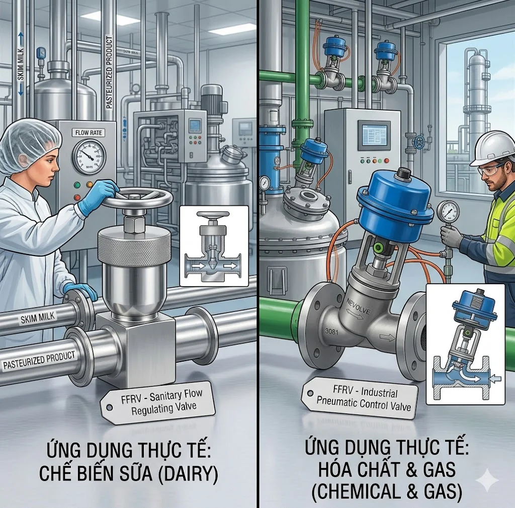 Lợi ích khi sử dụng FF RV Valve