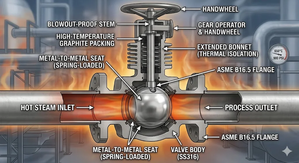 Giới thiệu và đặc điểm nổi bật của high temperature valve