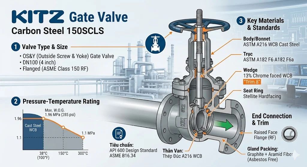 Khái niệm Kitz Valve Specification và đặc điểm nổi bật