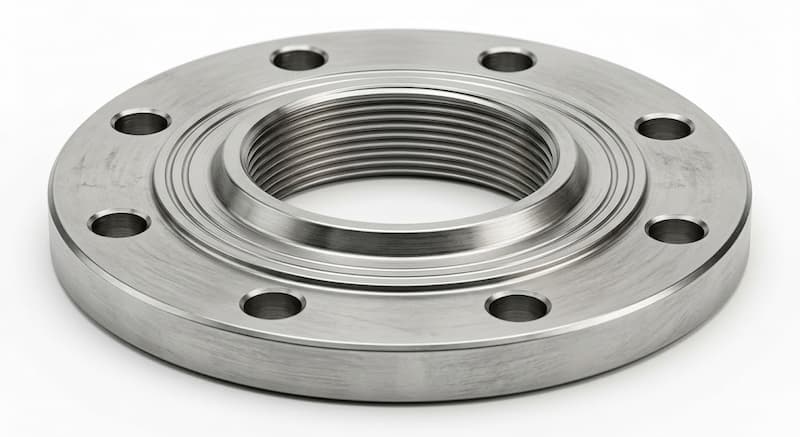 Threaded Motor Flange Threaded flange là loại mặt bích có thiết kế đặc biệt với