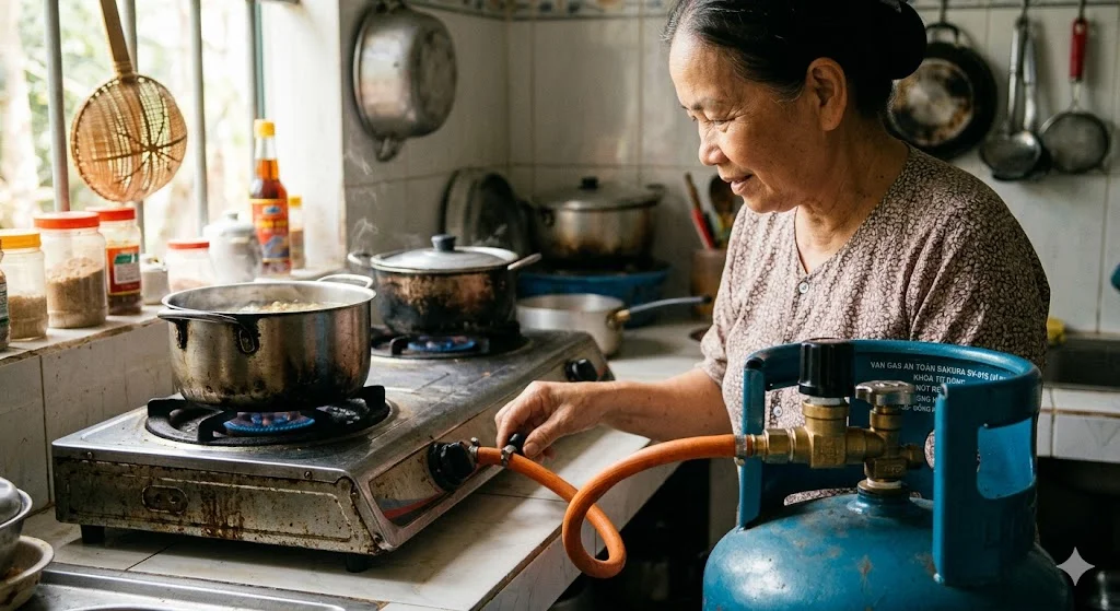 Khái niệm van ngắt ga tự động trong hệ thống sử dụng ga