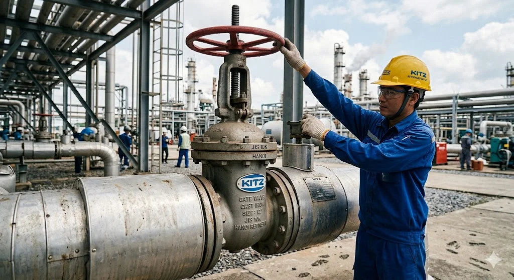 Cấu tạo van công nghiệp Kit