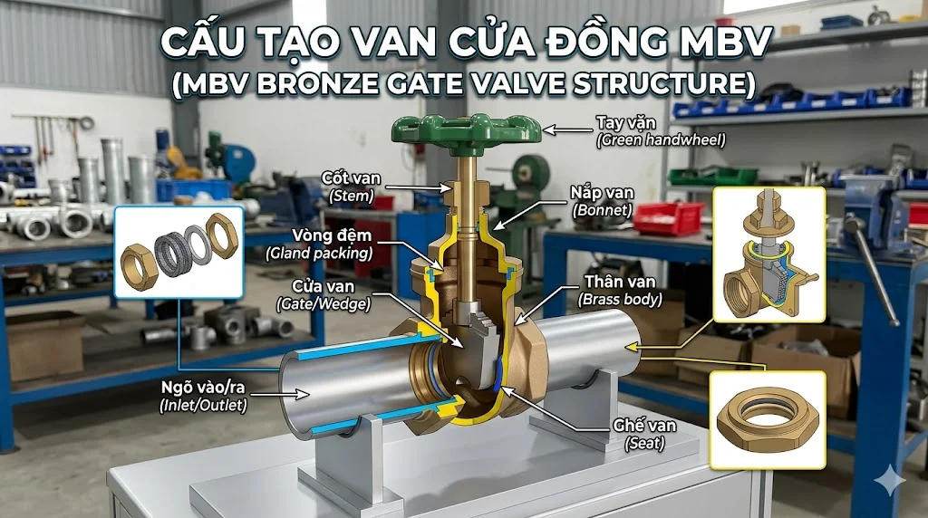 Van cửa MBV và ứng dụng thực tế