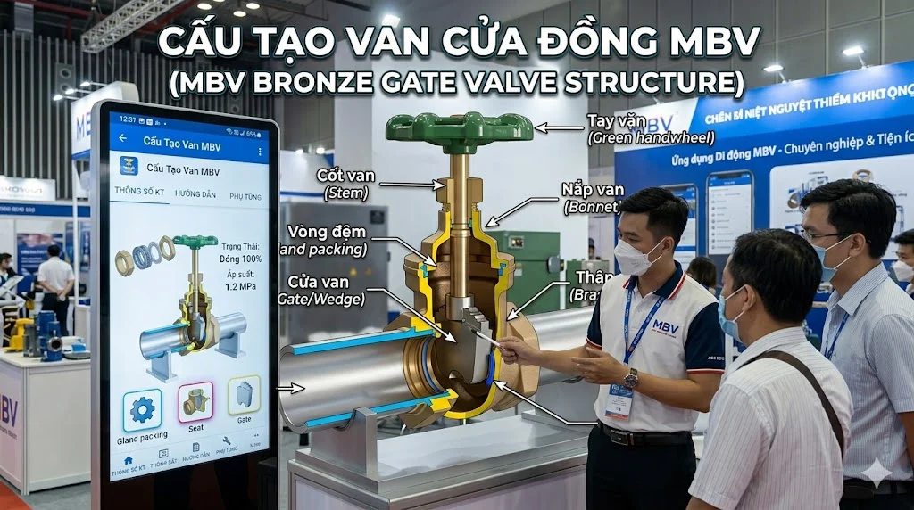 Lợi ích khi sử dụng van cửa đồng MBV