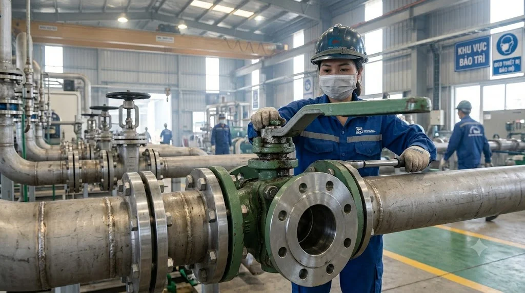 Thông số kỹ thuật cần quan tâm khi mua Ball Valve Flange