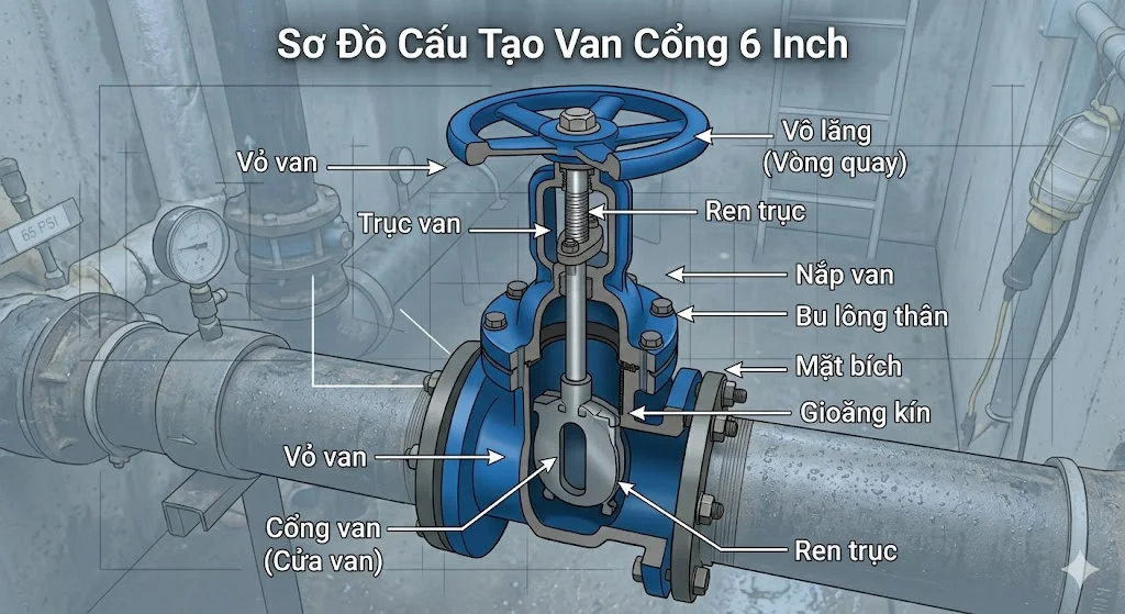 Các loại Gate Valve phổ biến