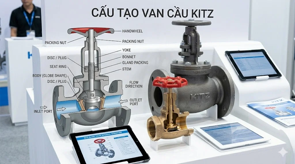 Thông số kỹ thuật cần quan tâm khi mua Globe Valve KIT
