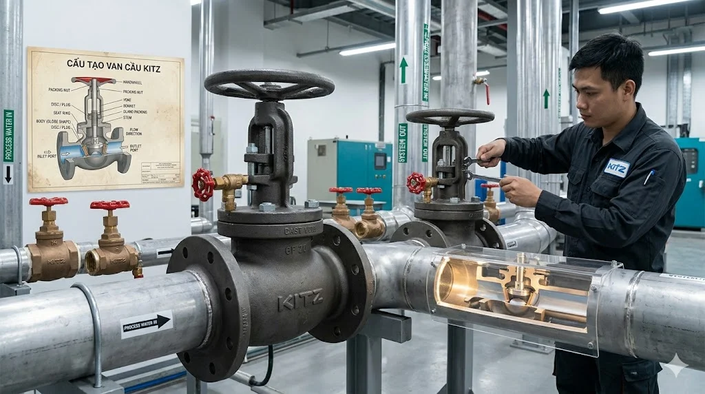 Lợi ích khi sử dụng Globe Valve KIT