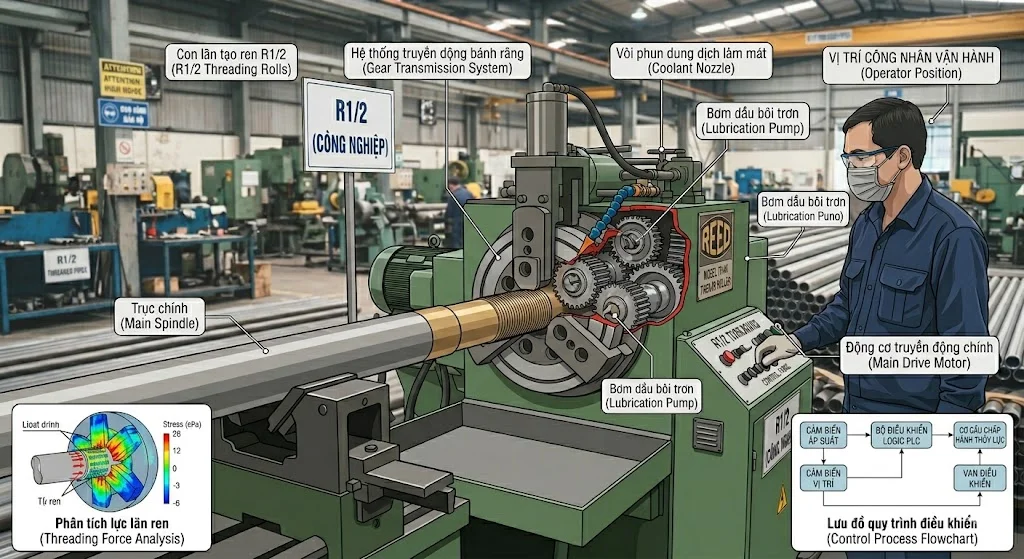 Lợi ích khi sử dụng Ren 1/2 tiêu chuẩn