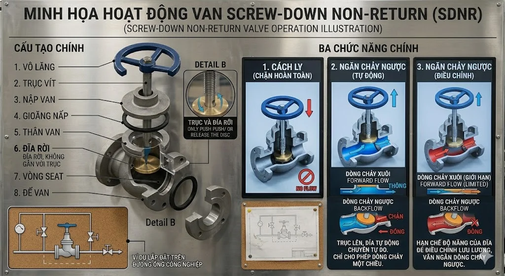 Cách chọn nhà cung cấp SDNR Valve uy tín