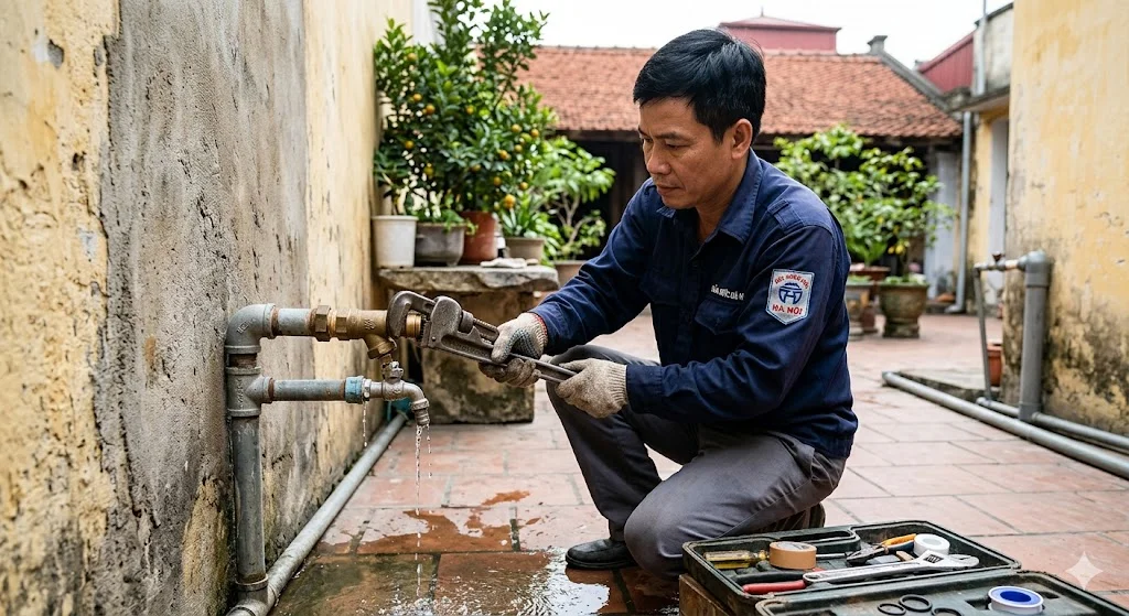 Nguyên nhân khóa nước bị rò rỉ