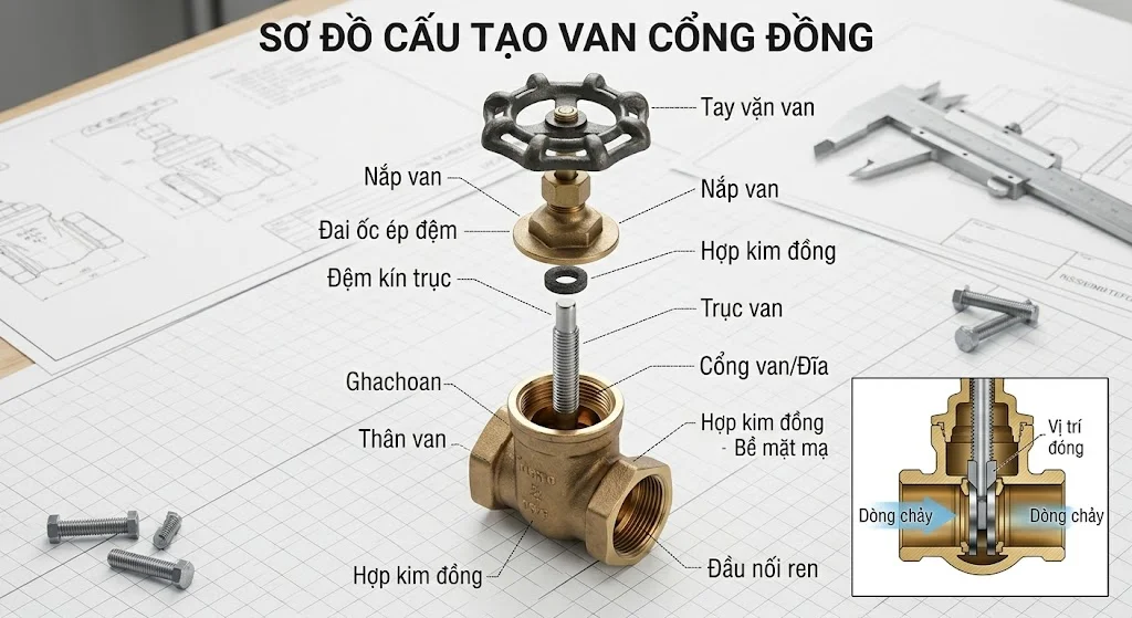 Các loại tay vặn van phổ biến