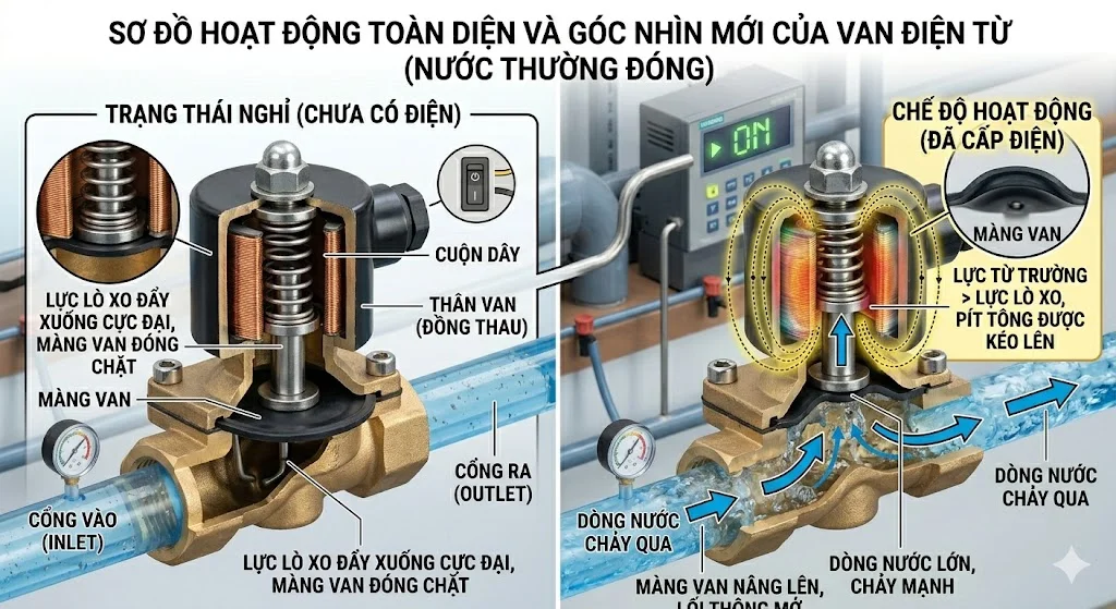 Các loại van từ nước phổ biến