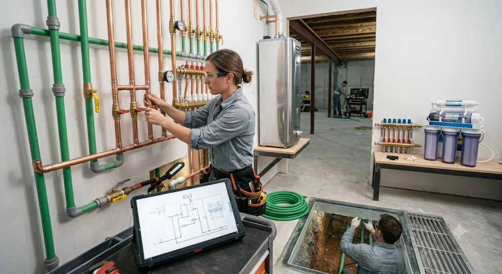 Những lỗi thường gặp khi Đi đường ống nước
