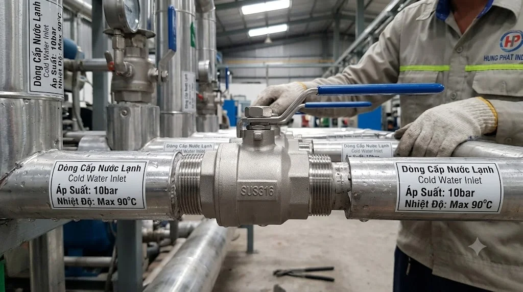 Các loại Ball Valve SUS phổ biến