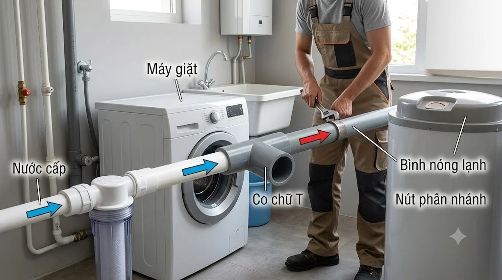 Ưu điểm của Co chữ Tê ống nước