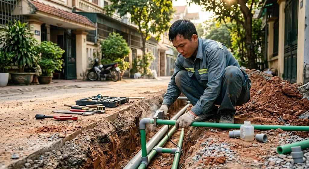Đi đường ống nước là gì?