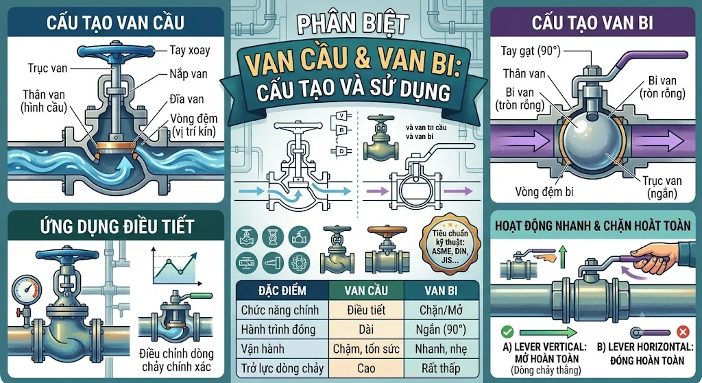 Cấu tạo của Gate Valve
