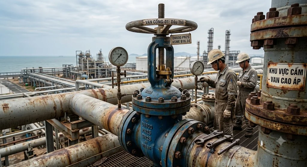 Thông số kỹ thuật của Gate Valve