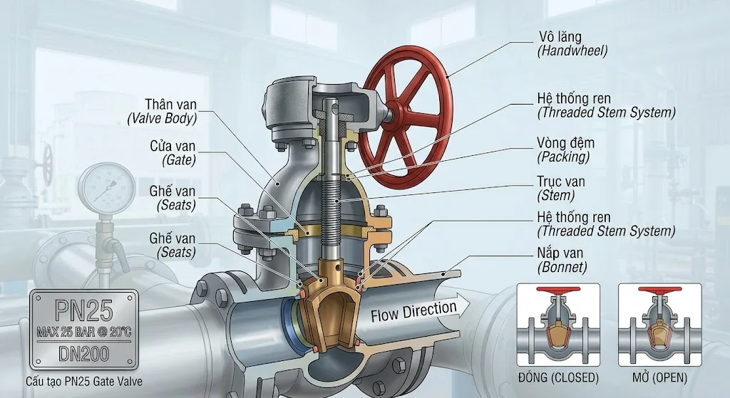Các loại PN 25 Valve phổ biến