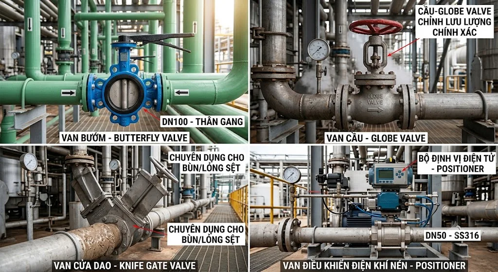 Ưu điểm của van 1/2