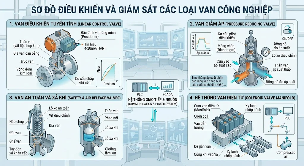 Cấu tạo của Van ANA