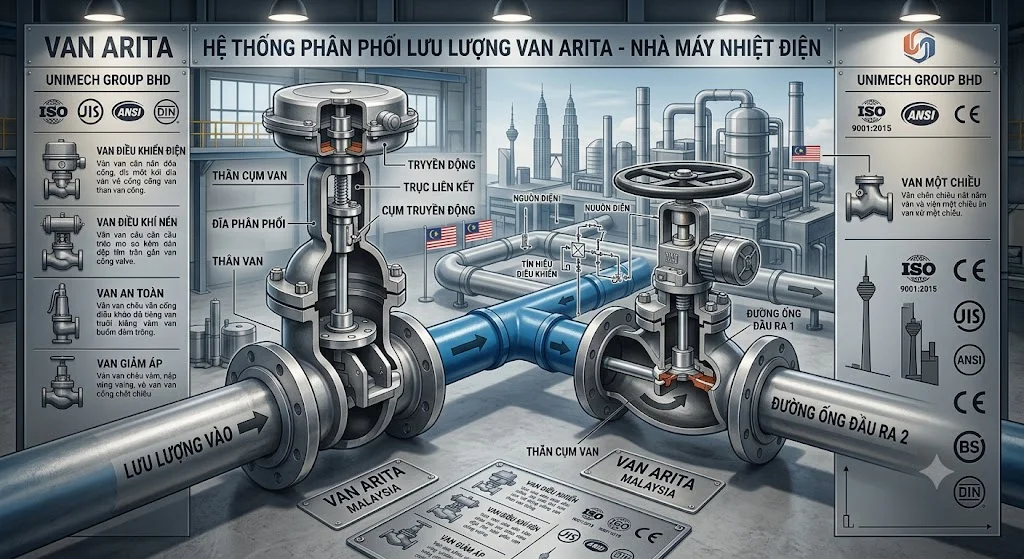 Ứng dụng của Van Arita Malay