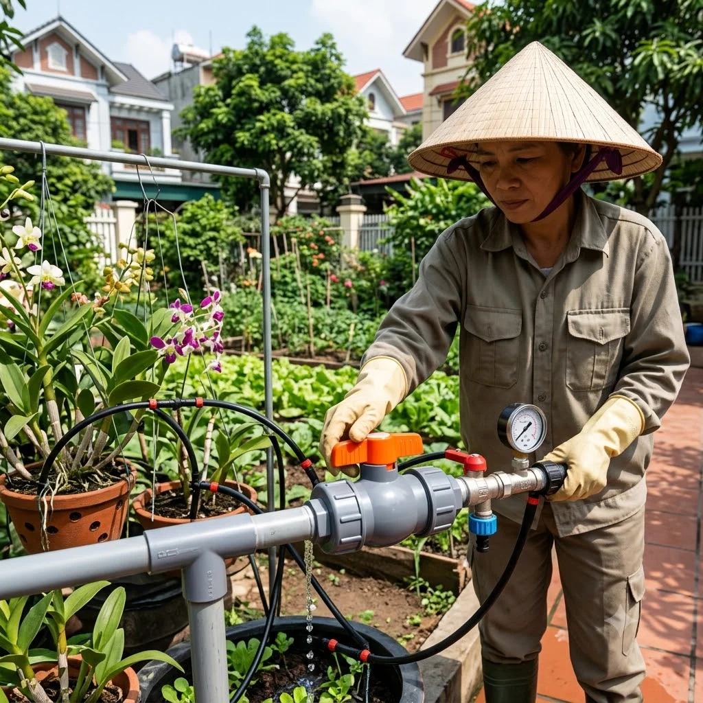 Nguyên lý hoạt động của Van khóa nước 2 chiều